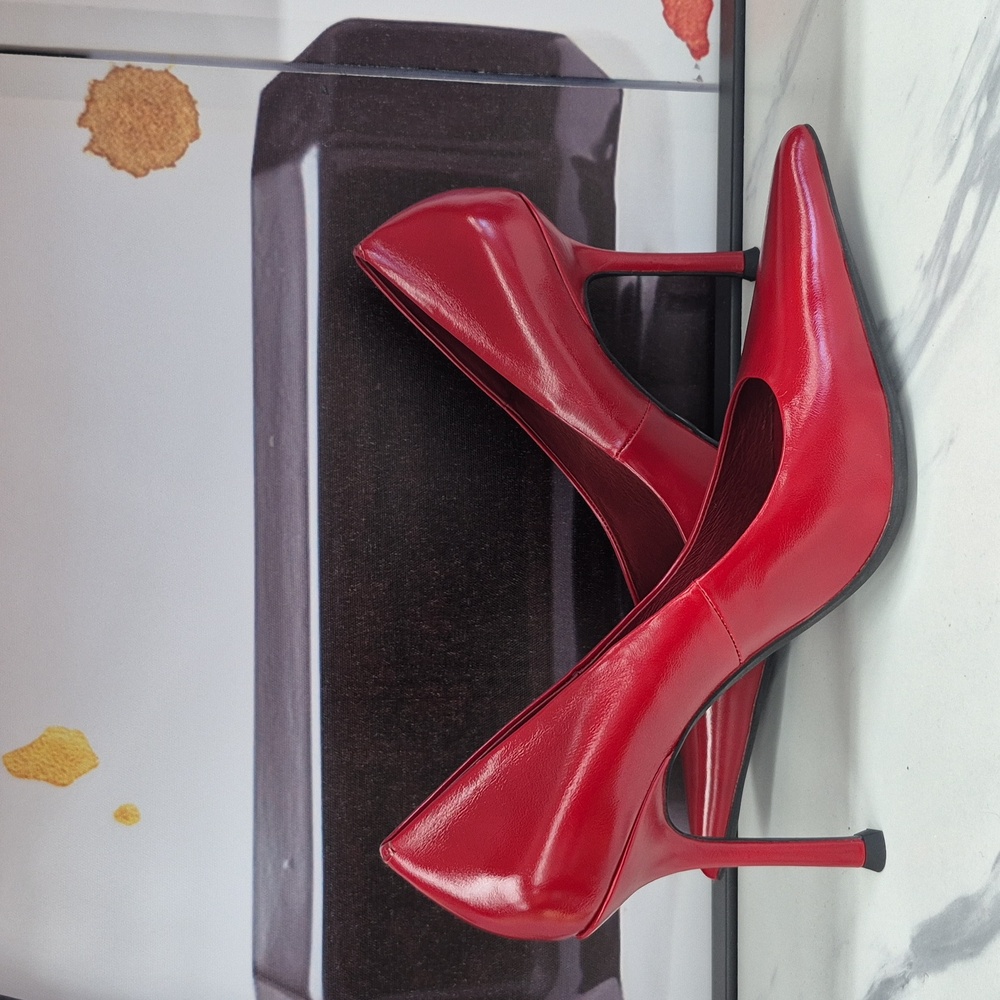 Jeffrey Campbell Vibrant Red Heels
